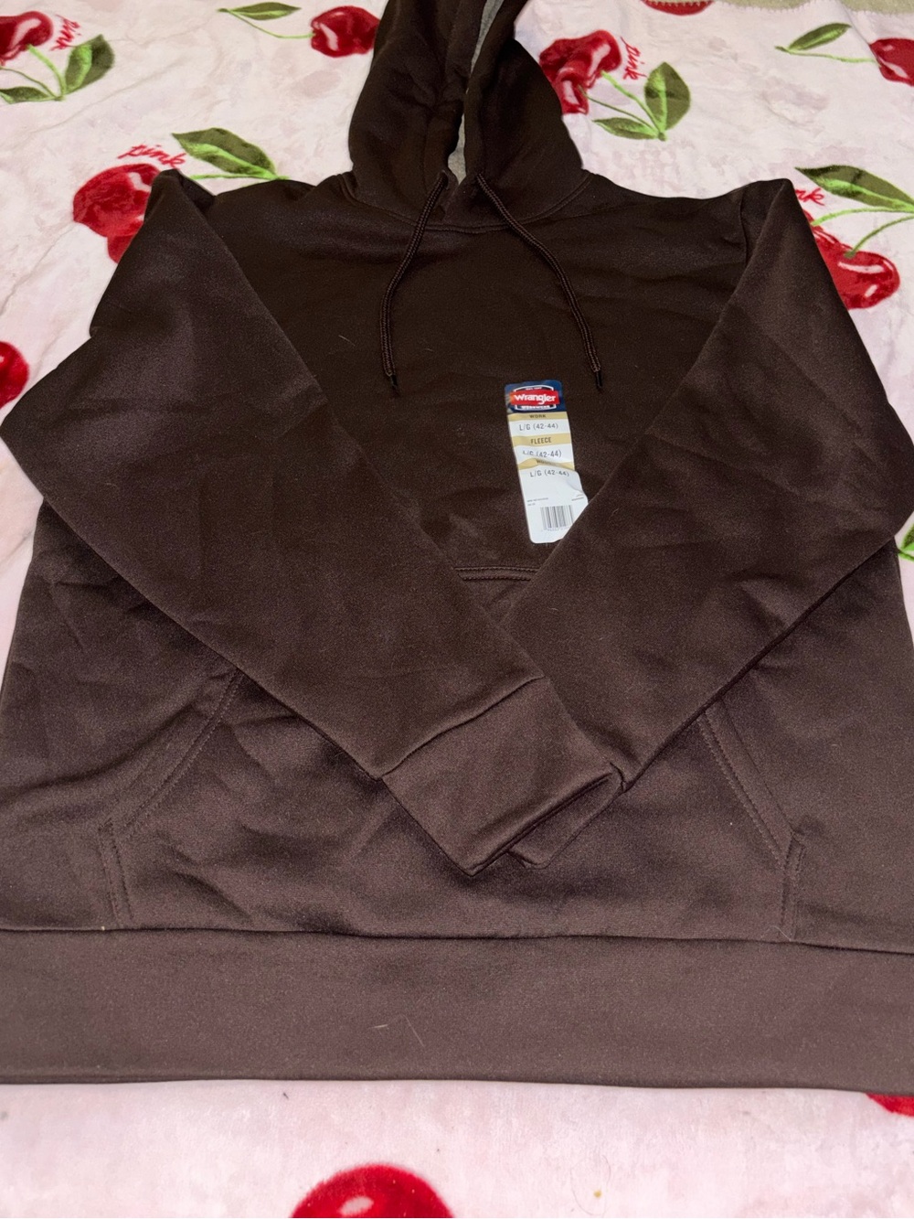 wrangler fleece hoodie